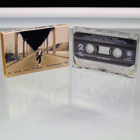 MC Serch Here It Comes Cassette Single - Picture 3 of 4